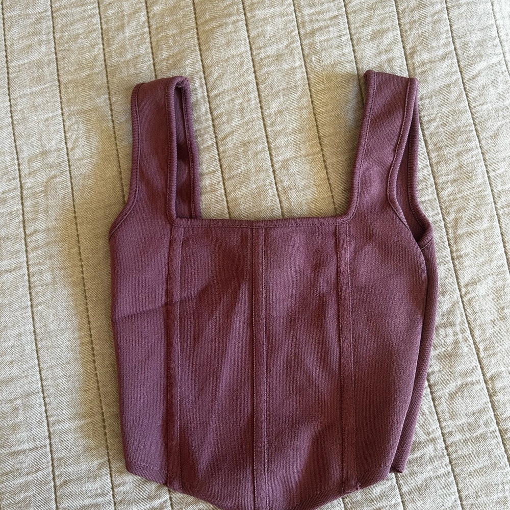 Zara corset top nightshade XS/S